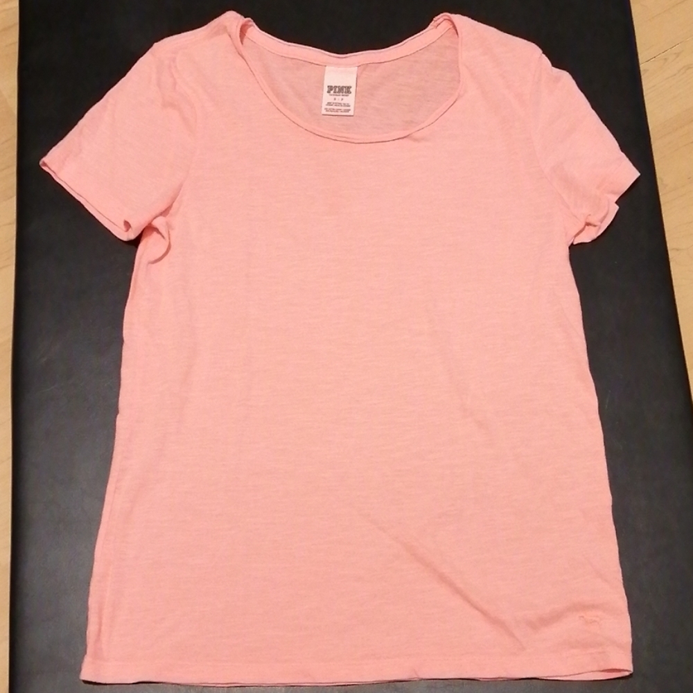 2 tees pink Victoria secrets